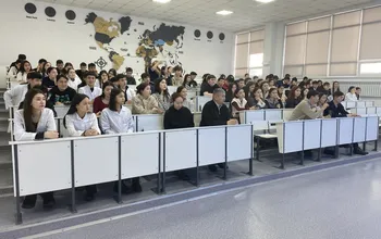 03.02.2025 ж. Жоғары медицина мектебінің 1 курс студенттері Көкшетау қалалық аумақтық...