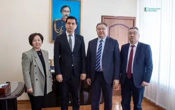 «Шақырылған шетелдік маман» бағдарламасы аясында «Қазақ тілі мен әдебиет» кафедрасында...