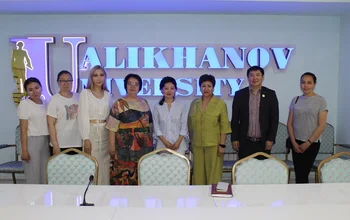 2 маусым күні Ш.Уәлиханов атындағы Көкшетау университетінде Қазақстандағы Эразмус+ Ұлттық кеңсесінің (NEO) үйлестірушісі Лаура Палуановамен кездесу өтті