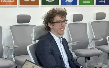 Бүгін Ualikhanov University студенттері IT және Data Science саласының сарапшысы Алексей Дральмен кездесті