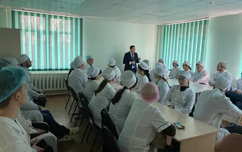 2024 жылғы 31 қазанда Хирургиялық пәндер кафедрасында С. А. Аяғанов меңгерушісінің басшылығымен Жоғары медицина мектебінің...