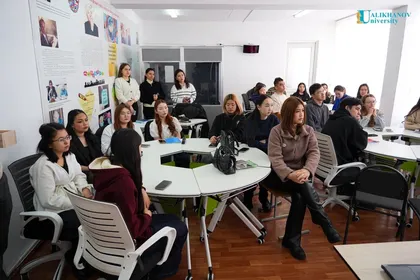 В Ualikhanov University прошла встреча со студенческим амбассадором Shanghai University of Finance and Economics (SUFE)