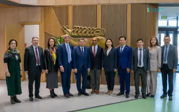 2024 жылғы 6 сәуірде Ақмола облысының әкімі М.М. Ахметжанов, ҚР Ғылым және жоғары білім министрі Саясат Нұрбек Көкшетау қаласында Огайо штаты Университетінің (Ohio State University) делегациясын қарсы алдық.