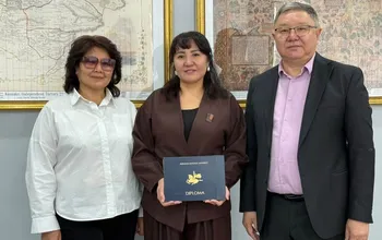 Congratulations to the Head of Department at Ualikhanov University on Successfully Earning the Doctor of Philosophy (PhD) Degree!