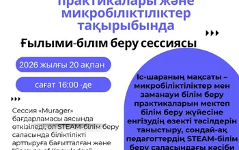 Научно-образовательная сессия «Современные образовательные практики и микроквалификации»