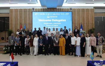 The Ualikhanov University delegation took part in the Study in Kazakhstan international exhibition and the First Forum of Universities of Kazakhstan and Indonesia
