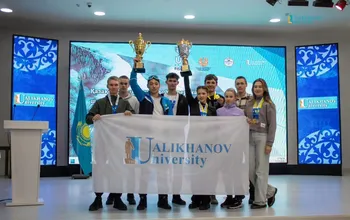 Ш.Уәлиханов атындағы Көкшетау университетінің қабырғасында өткен Қазақстан Республикасының...