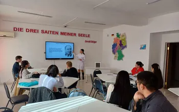 18 апреля 2024 г. состоялся студенческий семинар на английском языке, посвященный вкладу отечественных ученых в развитие науки Казахстана