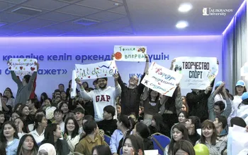 Бүгін Ш. Уәлиханов университетінде студенттер күніне орай, нағыз студенттік таланттар фестивалі өтті!