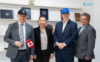  Ualikhanov University-де канадалық профессор Роберт Уильямсонның жұмыс сапары өтуде