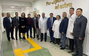 On December 23, 2023, the base of the Higher School of Medicine was visited by the Minister of Science and Higher Education of the Republic of Kazakhstan Sayasat Nurbek