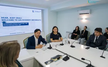 Бүгін Ualikhanov University-де MIT және Гарвард университеттерінің түлегі Әсет Ералының қонақ дәрісі өтті