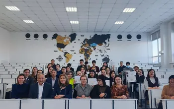 Қаңтардың 15-19 аралығында 2 курс студенттеріне арналған «Дизайн ойлау» курсы өтті