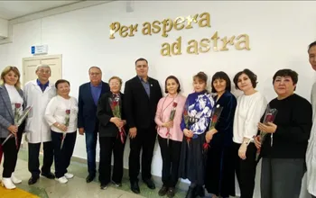 2025 жылғы 22 қазан күні, қарттар айлығы аясында Жоғары медицина мектебінде...