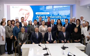 Academician Abai Baigenzhin Delivers Guest Lecture to Ualikhanov University Medical Students