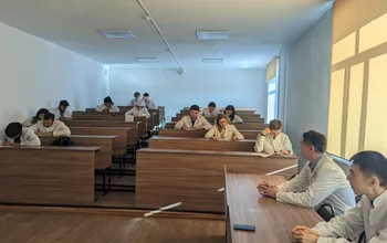 Морфология, физиология және жалпы патология кафедрасының ұйымдастыруымен 2023 жылдың 3 ақпанында қазақ, орыс және ағылшын тілдерінде білім алатын 3 курс студенттері арасында пәндік олимпиада өтті