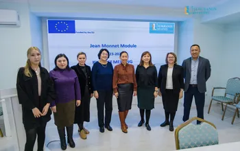 2023 жылдың 9 қарашасында Жан Моне модулін енгізуді бастау аясында Ш.Уәлиханов атындағы Көкшетау университетінде...